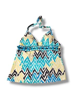 South Point Women's Halter Tankini Swim Top Size 10
